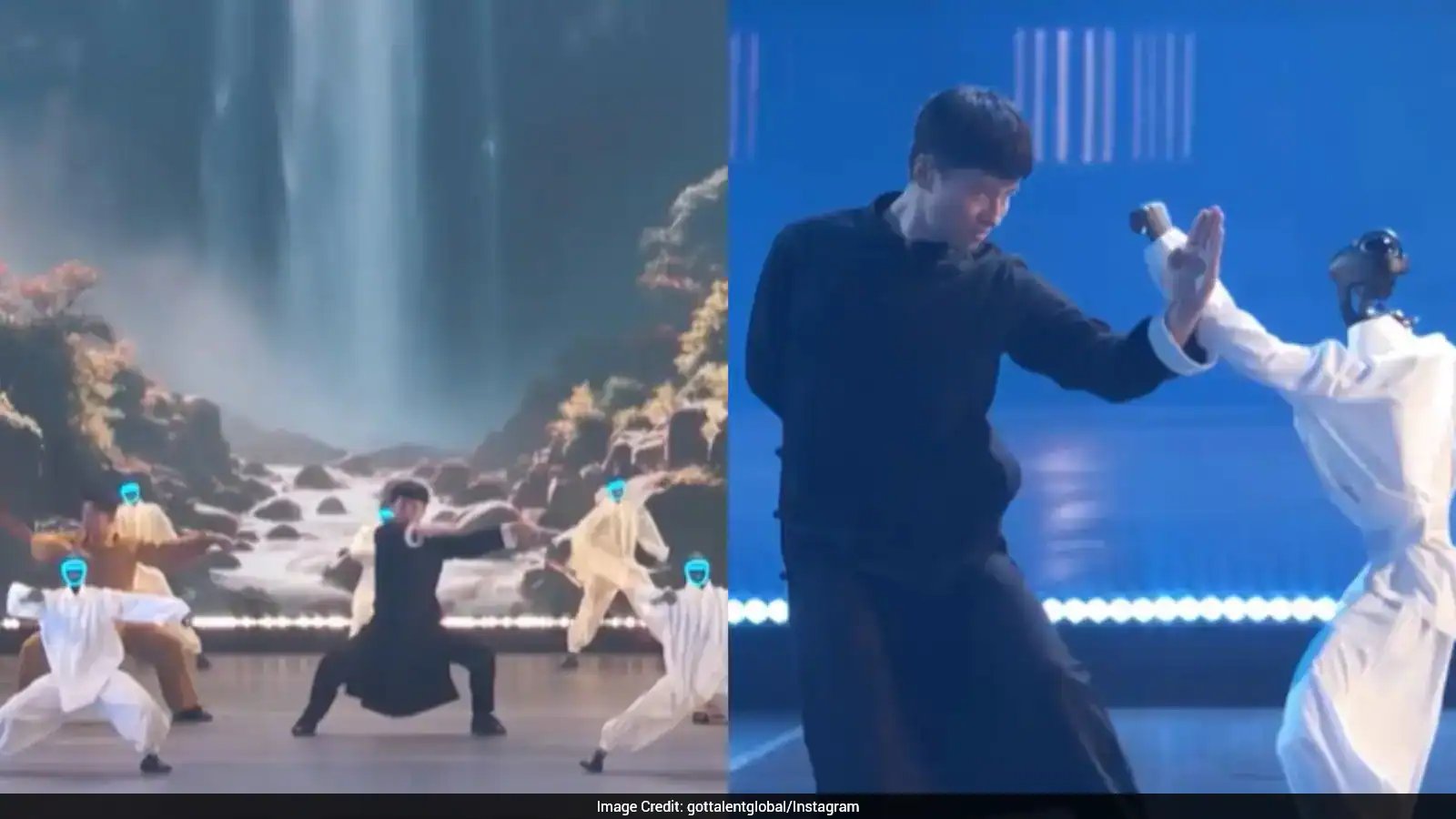 Unitree Robots Win Golden Buzzer With Wu Yufei on America's Got Talent