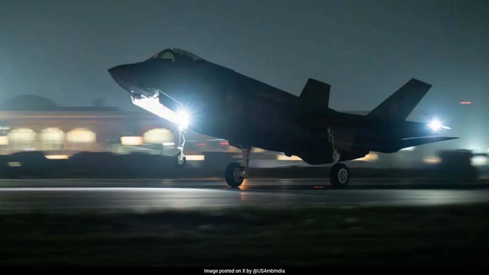 US F-35 Jets Land in India for Tarang Shakti Debut