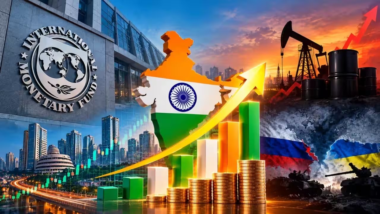IMF Projects 7% GDP Growth for India in FY26 and FY27