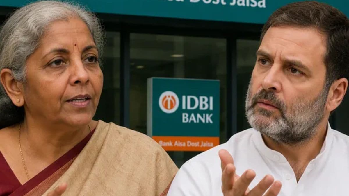 Sitharaman Accuses Congress of Ruining IDBI Before ₹25,000 Cr Revival