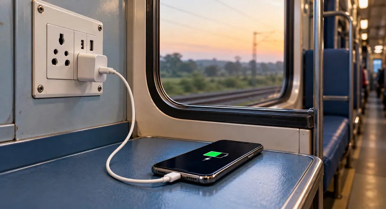 Indian Railways Enforces Nightly Charging Ban After Power Bank Explosion