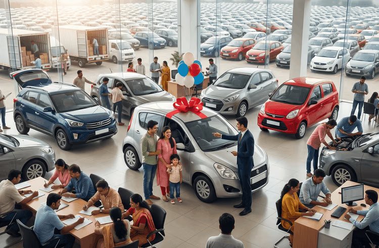 India Auto Sales Surge 31.8% in September, GST 2.0 Impact Waning