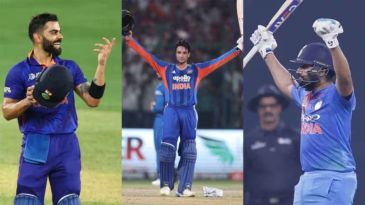 Abhishek Sharma Races to 108 off 30, Sets New Indian T20I Record