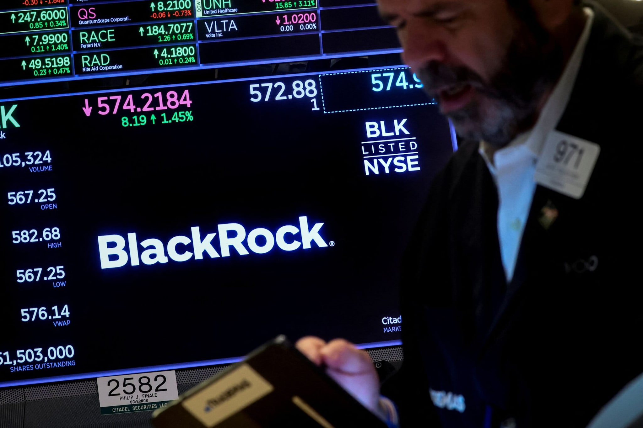 BlackRock Rebalances Portfolio, Shifts to Treasurys After Six-Year Stock Run