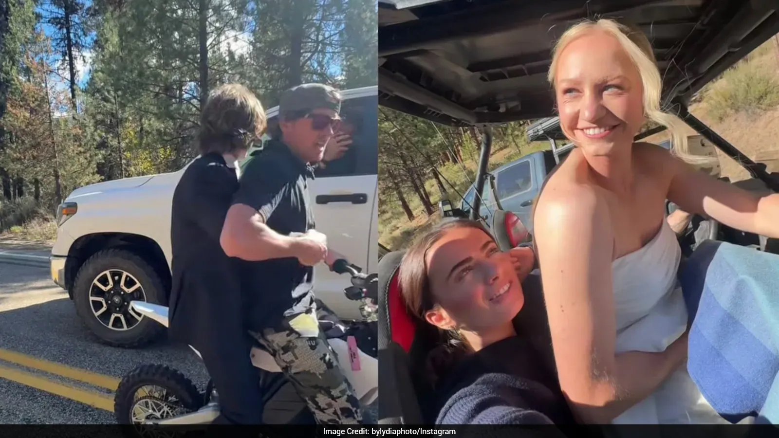 Idaho Couple Rides ATV and Electric Bike to Wedding After Highway 21 Crash