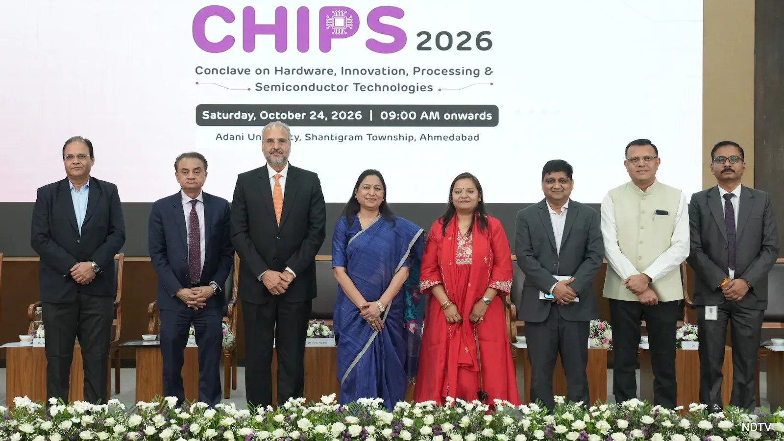 Priti Adani Calls For Industry‑Academia Collaboration at CHIPS 2026