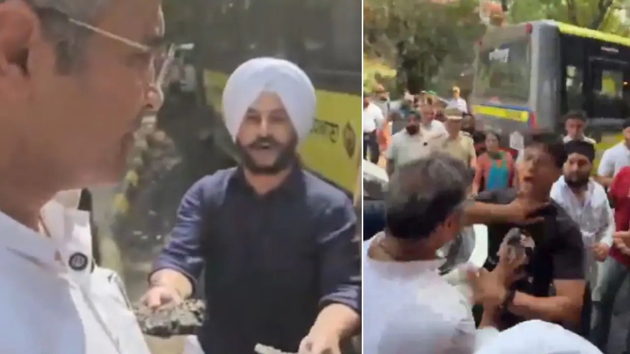Delhi Police File NCR Against Minister Parvesh Verma Over Slap in West Delhi Road Inspection
