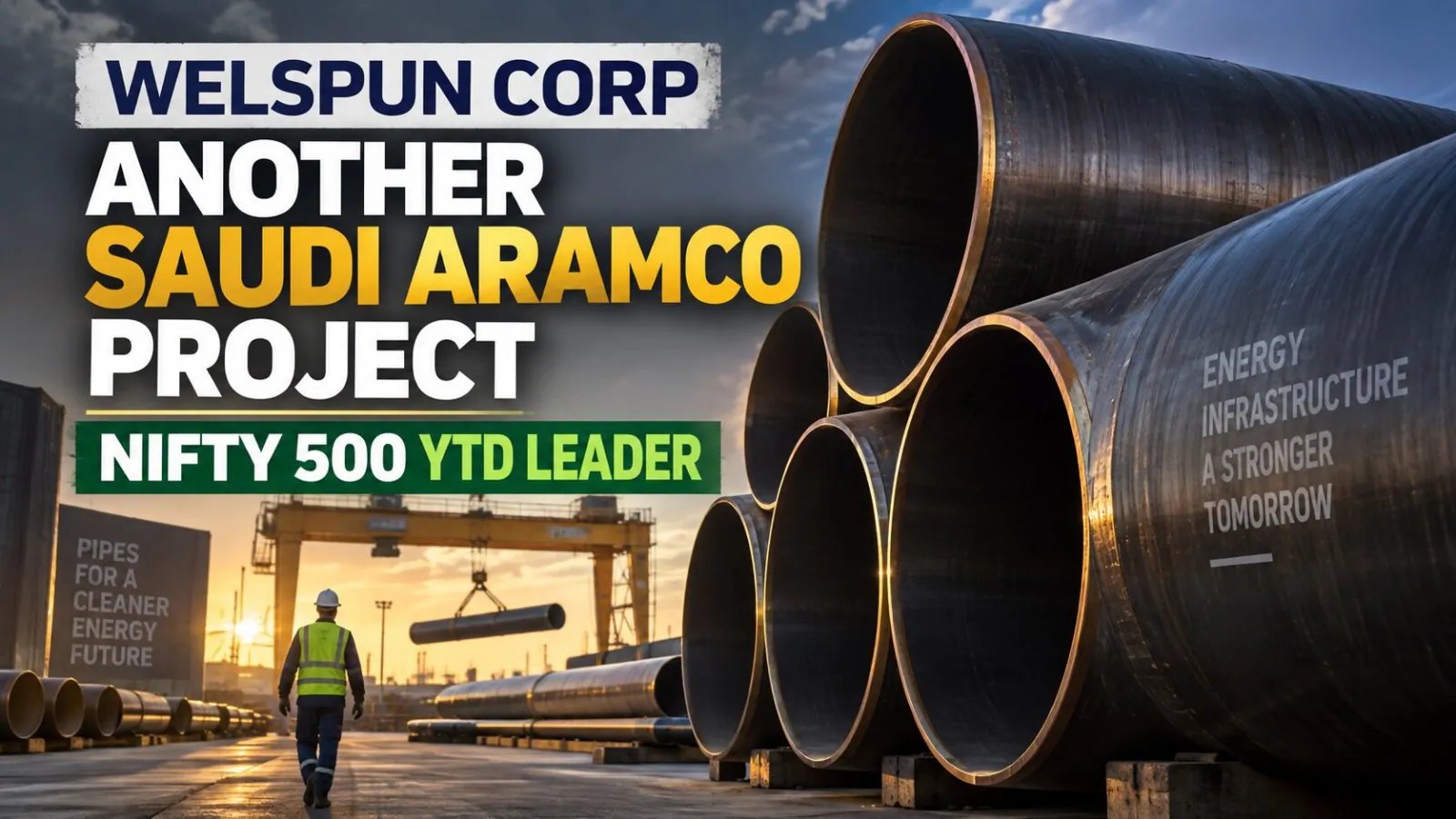 Welspun Corp Associate Wins ₹2,000 Crore Saudi Aramco Pipe Order