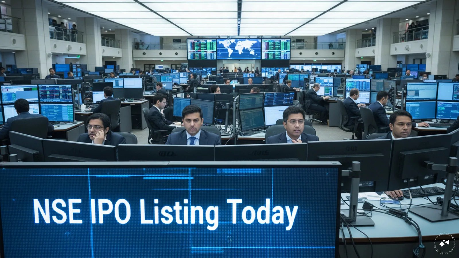 NSE Shares Debut at ₹1,800, 0.9% Premium Over Issue Price