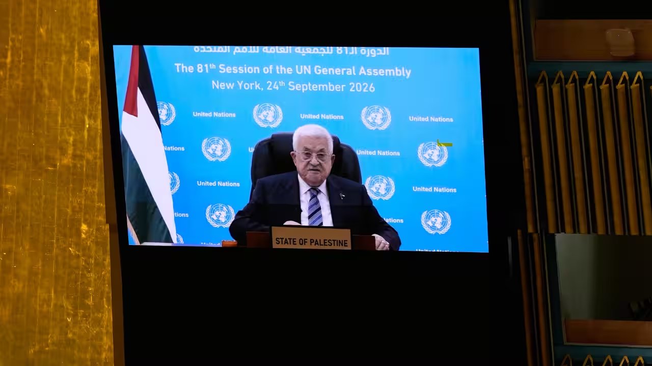 Mahmoud Abbas Speaks to UN via Video After U.S. Denies Visa