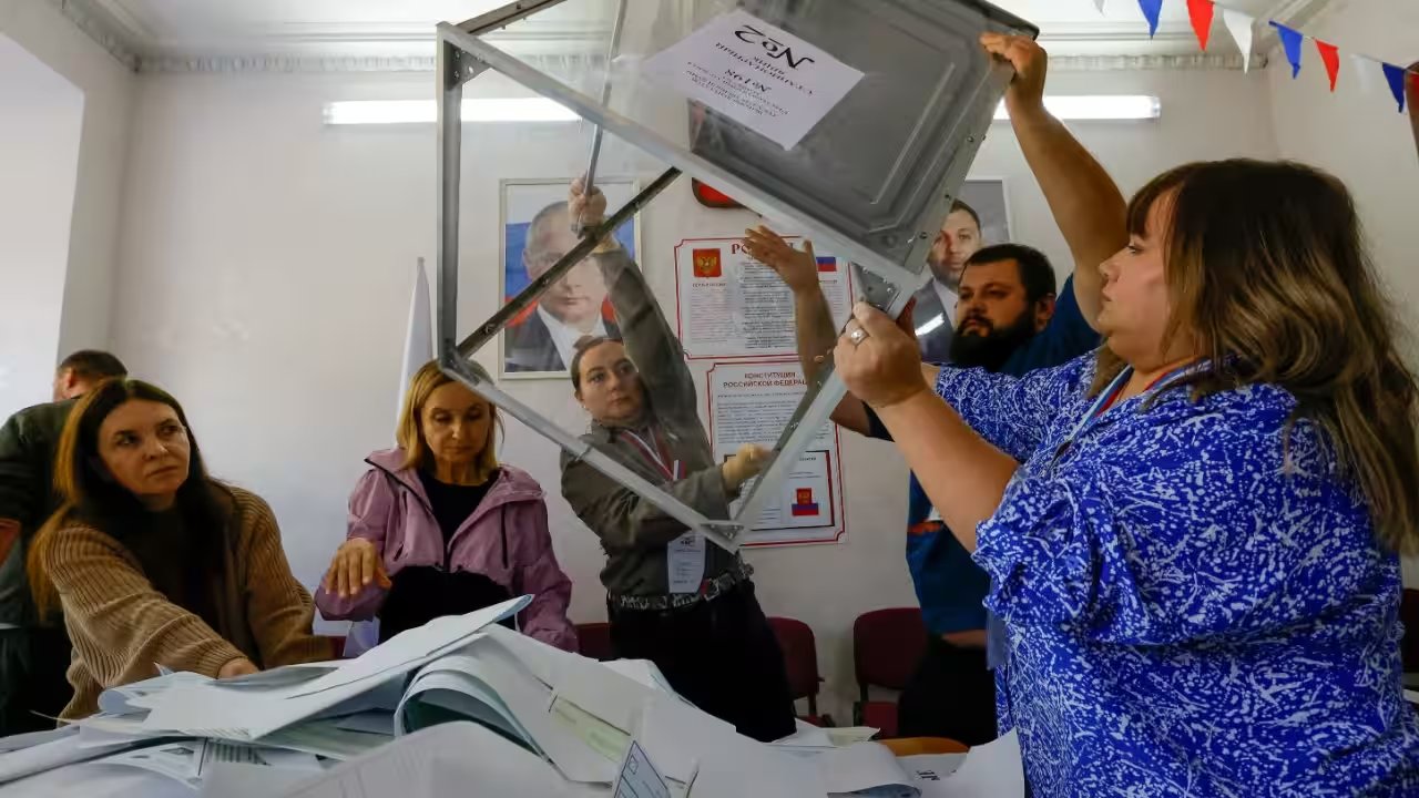 United Russia Secures 57.5% in Duma Polls as Ukraine Drones Strike Moscow