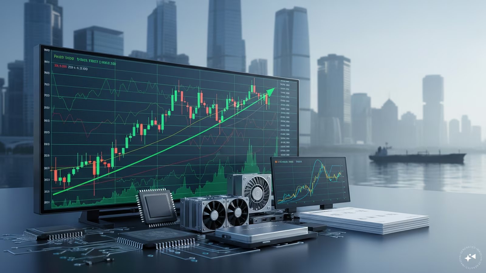 SK Hynix Shares Rise 4% as Kospi Jumps 3.99%