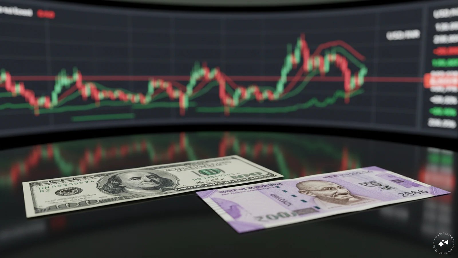 Indian Rupee Climbs 0.1% to ₹94.47 Amid RBI Moves and Jio IPO