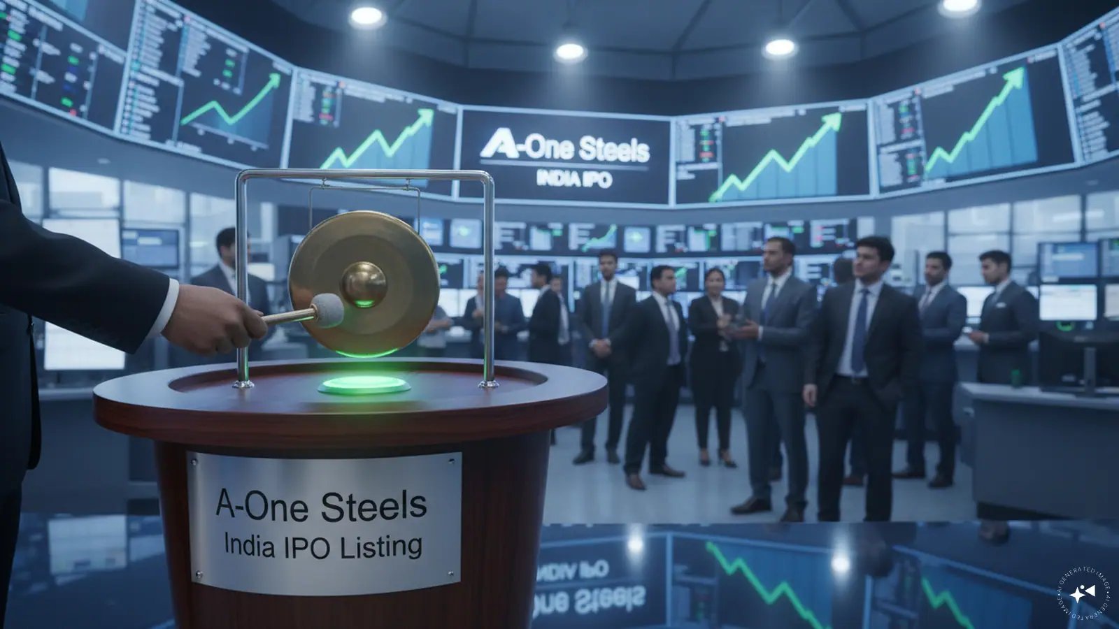A-One Steels India IPO Opens at 14% Premium, 12.23× Subscription Multiplier