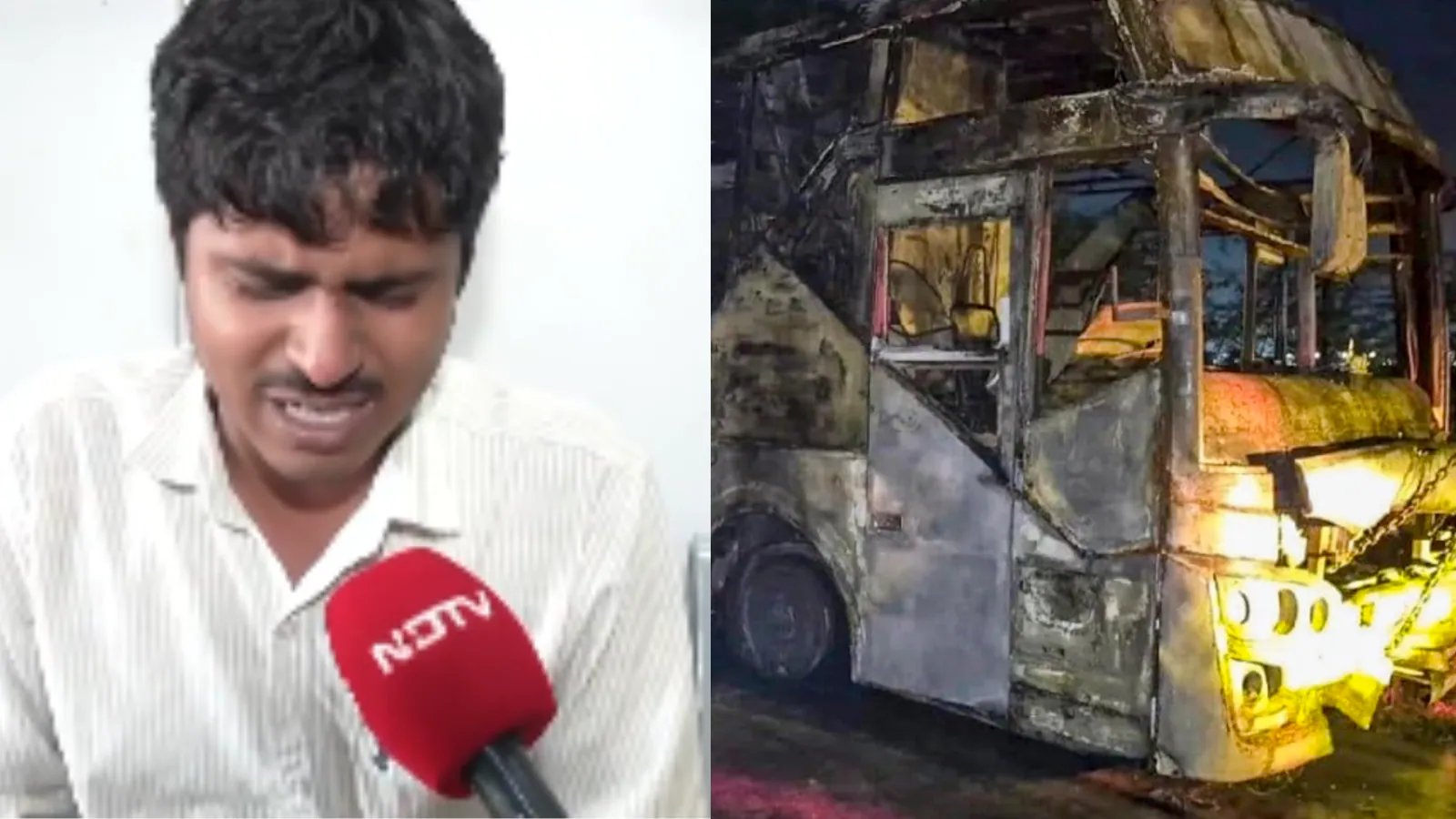 Greater Noida Bus Fire Claims 9 Lives, Father Still Missing