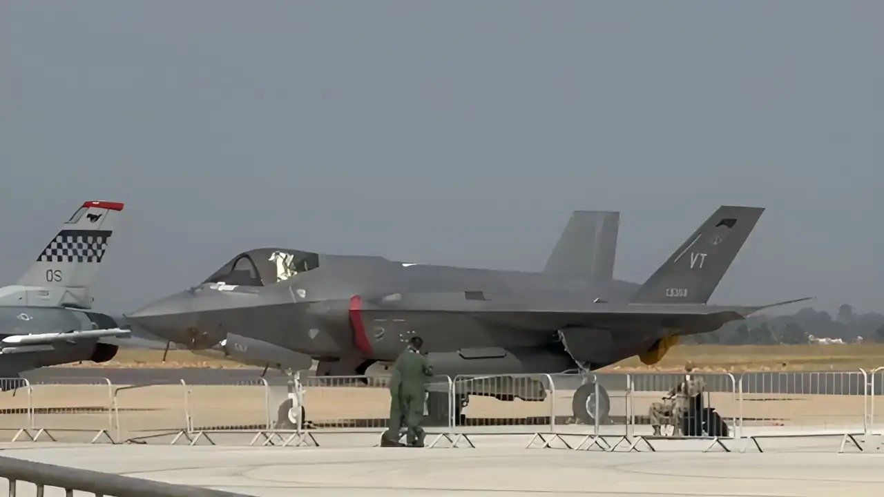 U.S. F‑35 Joins India’s Tarang Shakti Exercise, Flying With Rafales and Su‑30 MKIs