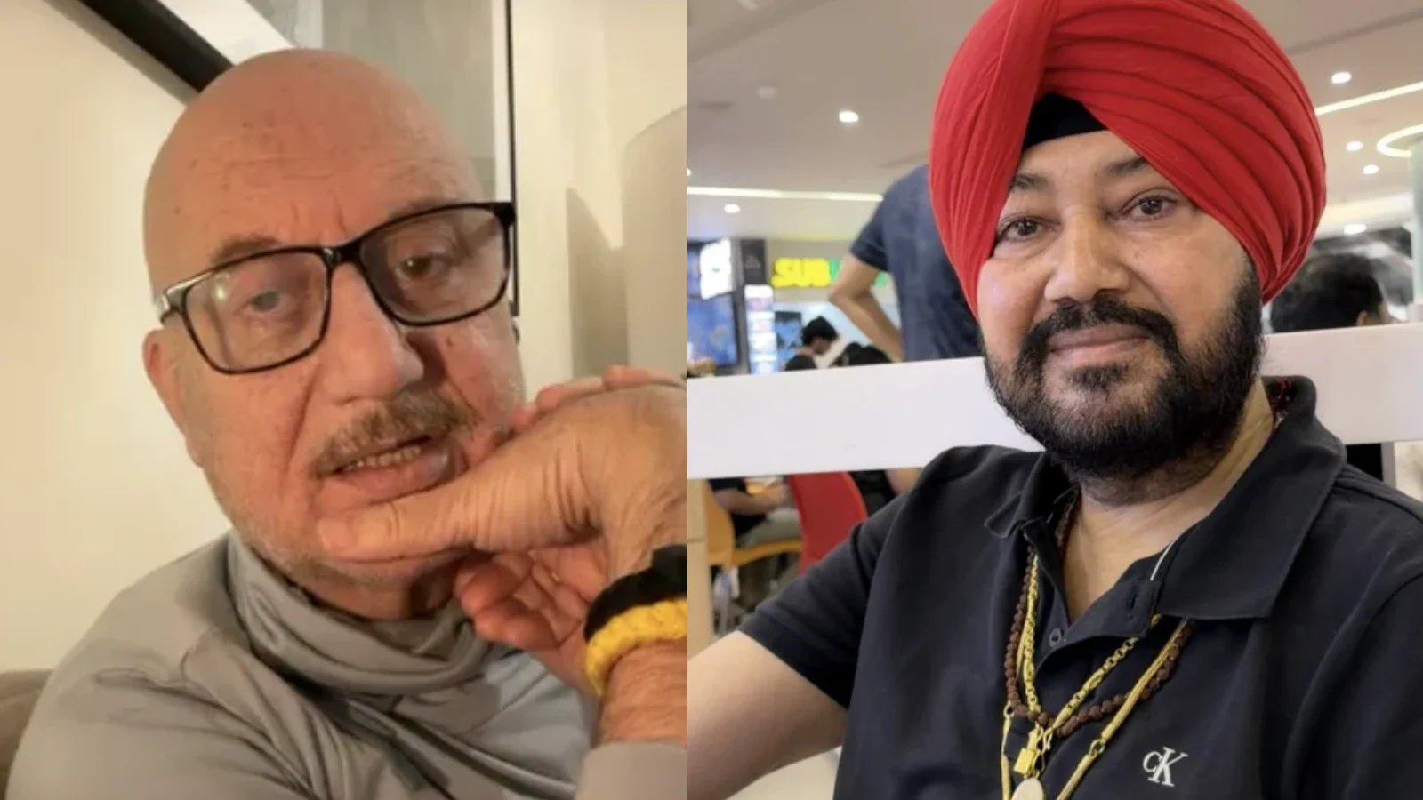 Anupam Kher Calls Out BJP Minister Over 'Unfair' Daler Mehndi Accusation