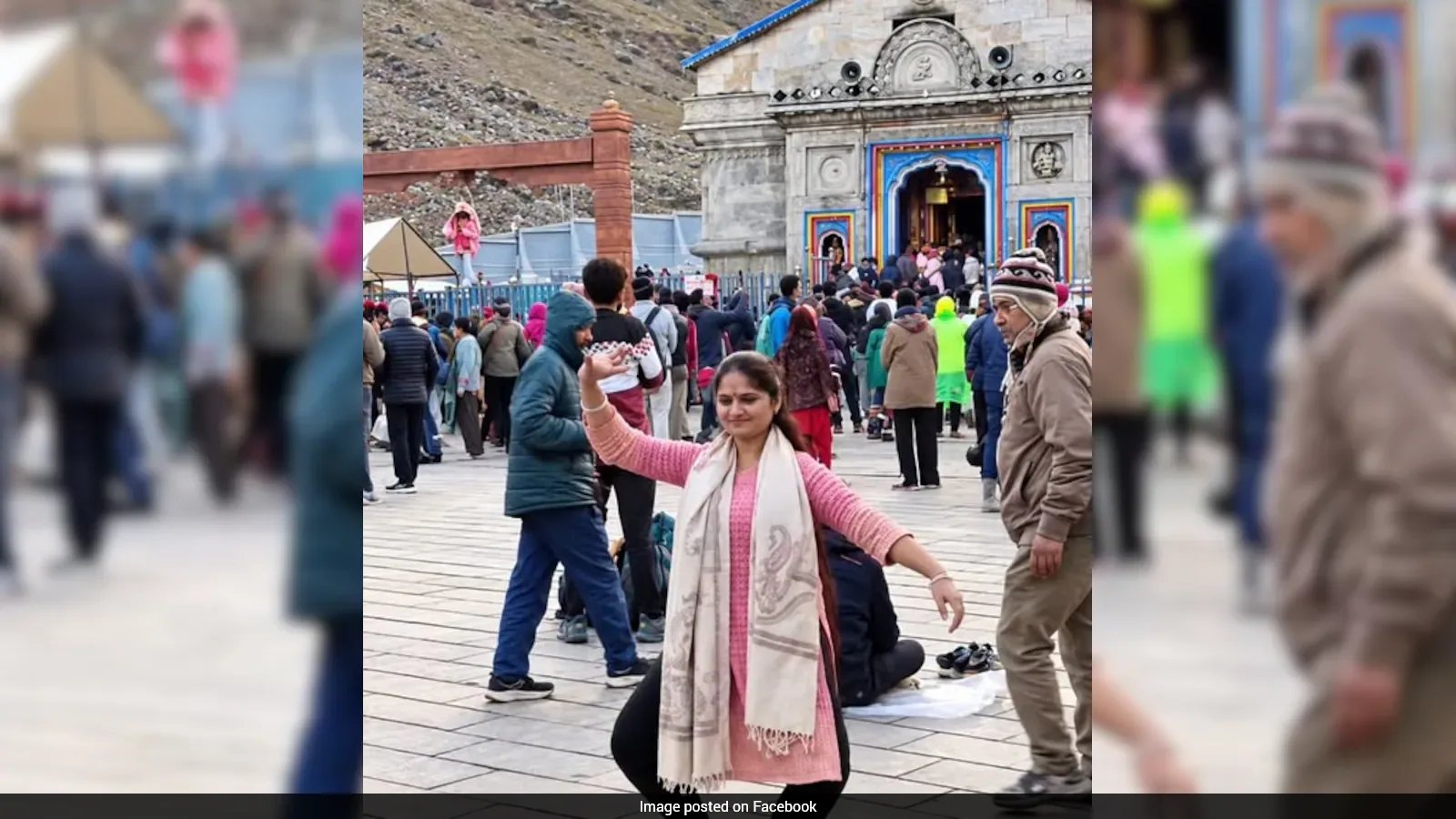 Woman's Viral Dance Clip Inside Kedarnath Shrine Defies Temple Committee Reel Ban