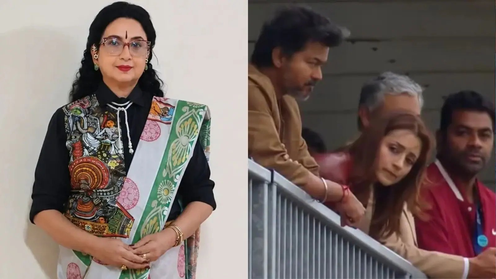 Trisha Krishnan, Vijay Light Up Silverstone – Ambika Warns Against Fan Speculation