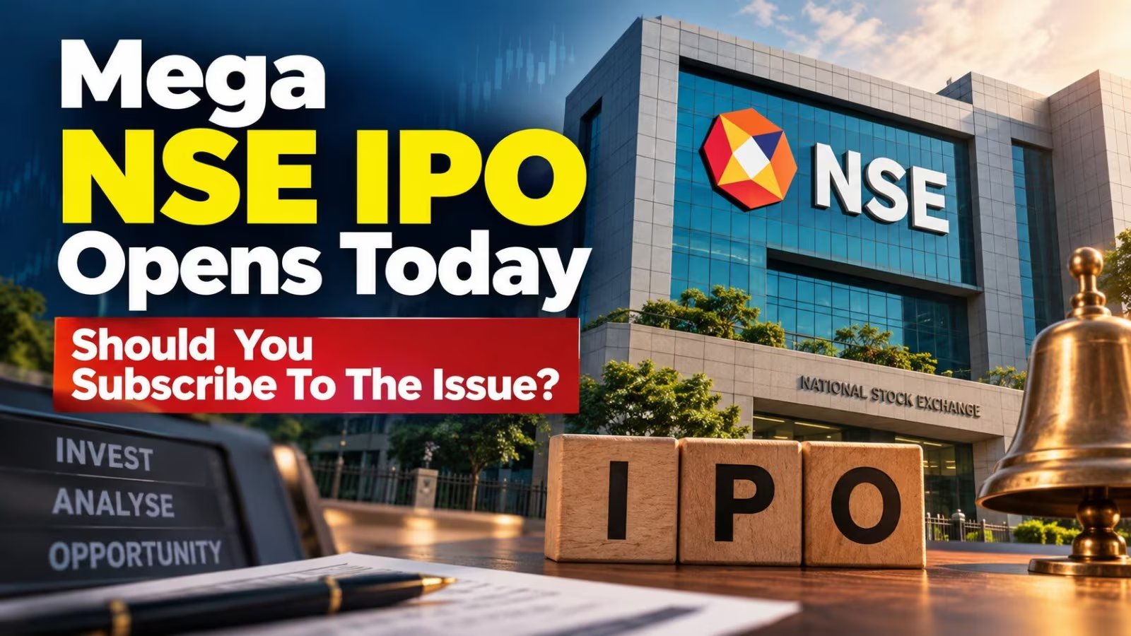 NSE IPO Launches at ₹1,785, 42x FY26 P/E, ₹22.56 Cr Issue