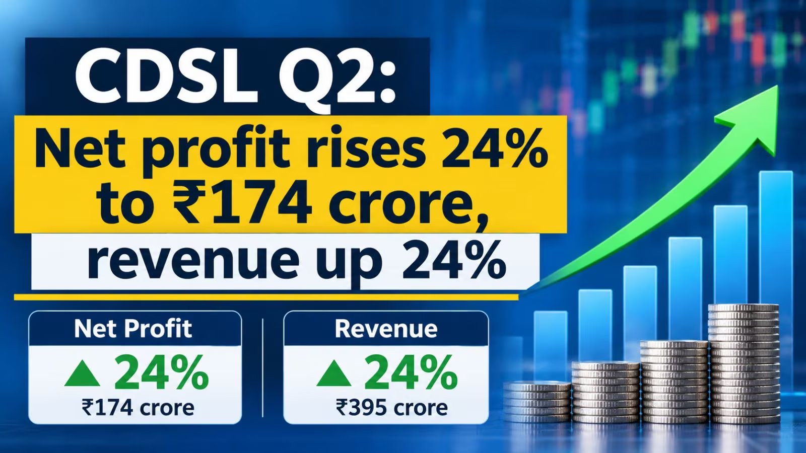 CDSL Q2 Net Profit Soars 24% to ₹174 Cr, Demat Base Grows 17%