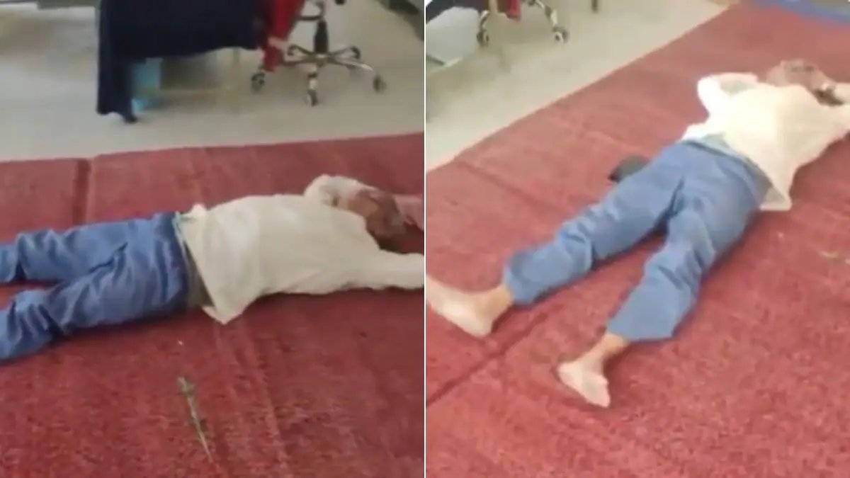 Dyodiram Meena, Karauli Principal, Sleeps During School Hours in Viral Video