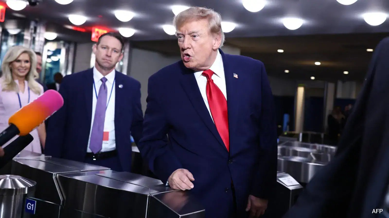 Trump Shouts 'You Should Not Be Here' at CNN Journalist During UN General Assembly