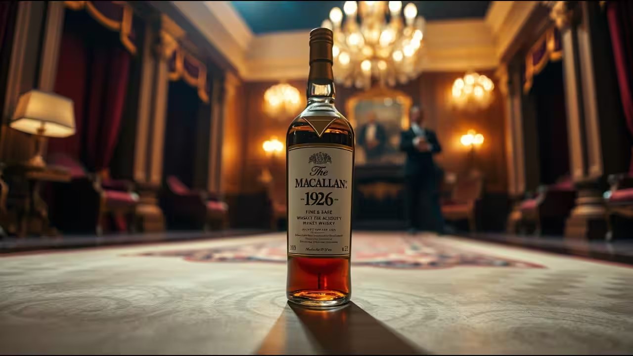 Macallan 1926 Bottle Fetches £2.125 Million at Sotheby’s Speyside Auction