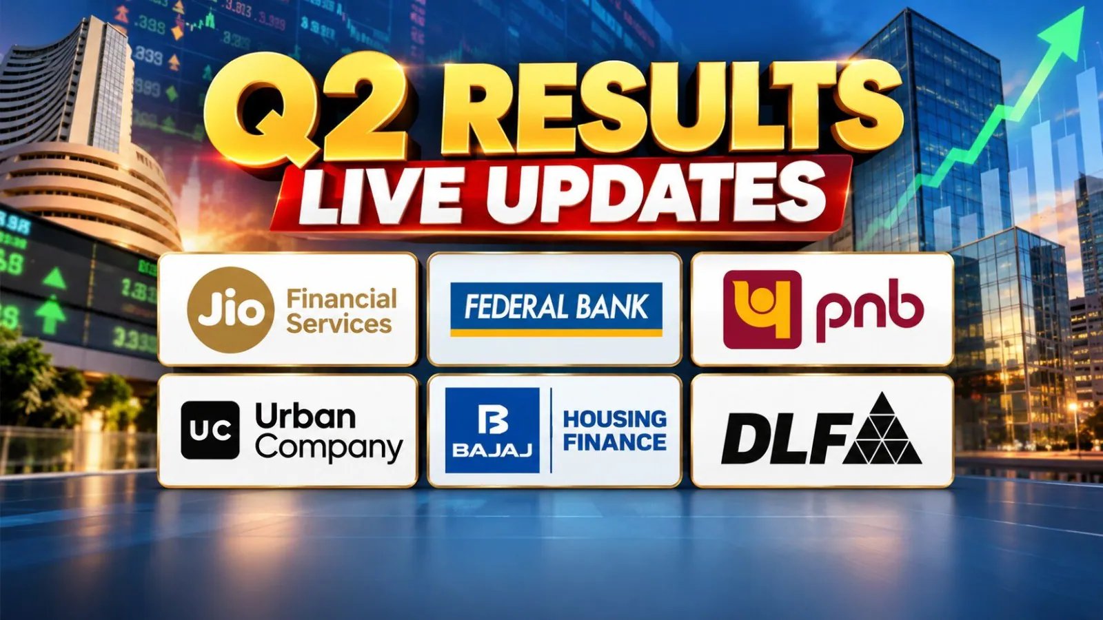 11 Firms, Including Federal Bank, to Release Q2 Results Today
