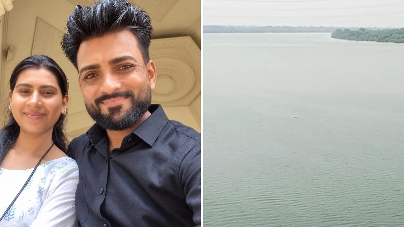 Dhule Police Recover Bodies of Newlywed Couple Chained to Tapi River