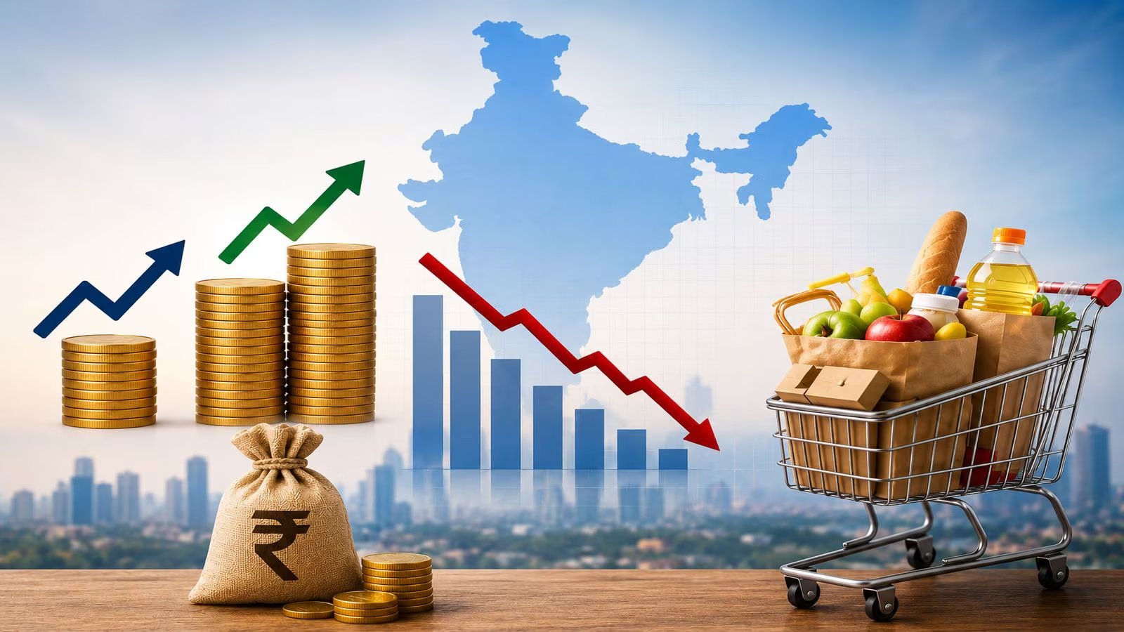 HSBC Projects India GDP to Slow to 7.2% Amid Export Surge, RBI Rate Hikes Likely