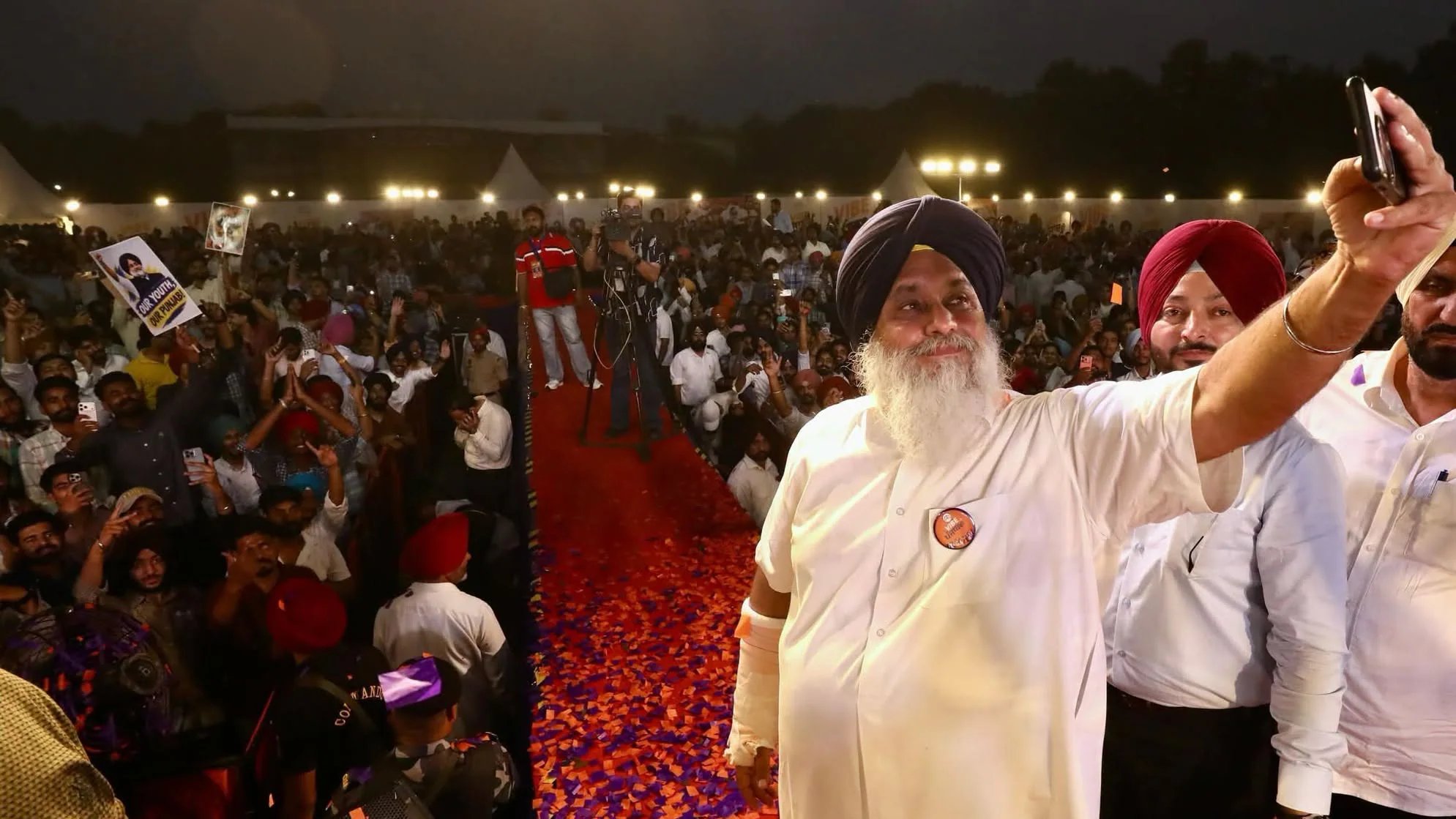 Sukhbir Badal Launches 'Vibe Punjab Di' Youth Outreach Ahead of 2027 Elections