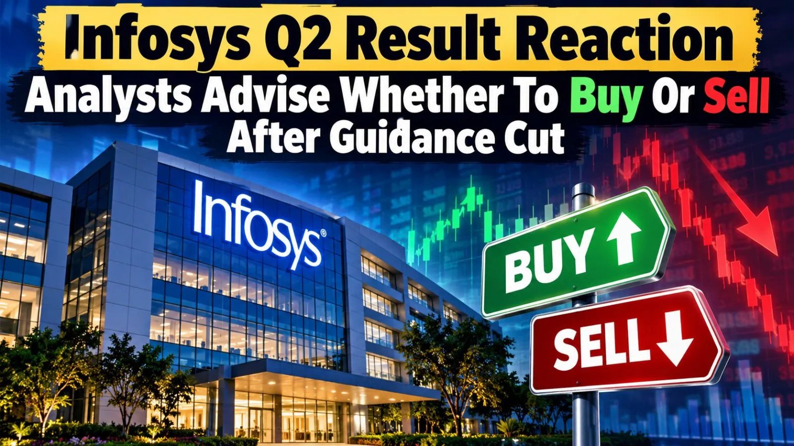 Infosys Q2 Revenue Misses Estimates, Cuts FY Growth Outlook To 1-2%