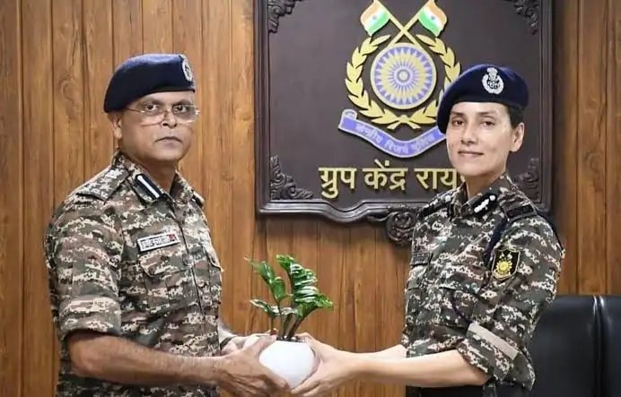 Sanjukta Parashar Becomes First Woman to Head CRPF’s Elite CoBRA Unit