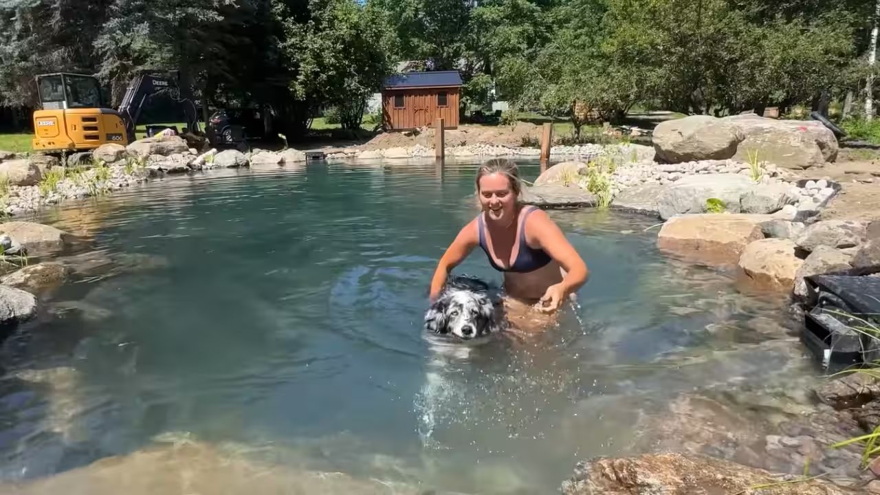 Vanwives Build 110,000‑Gallon Natural Pond for $52,000 – A DIY Spectacle