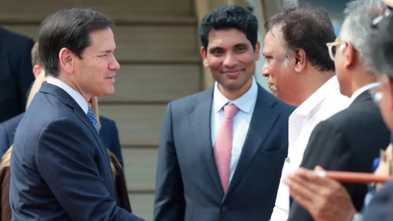 Rubio Arrives Mumbai to Push Finalization of India‑US Trade Deal