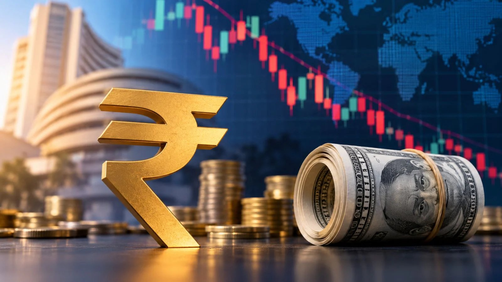 Indian Rupee May Slide to 98.5‑99, Analysts Warn of 97 Breach