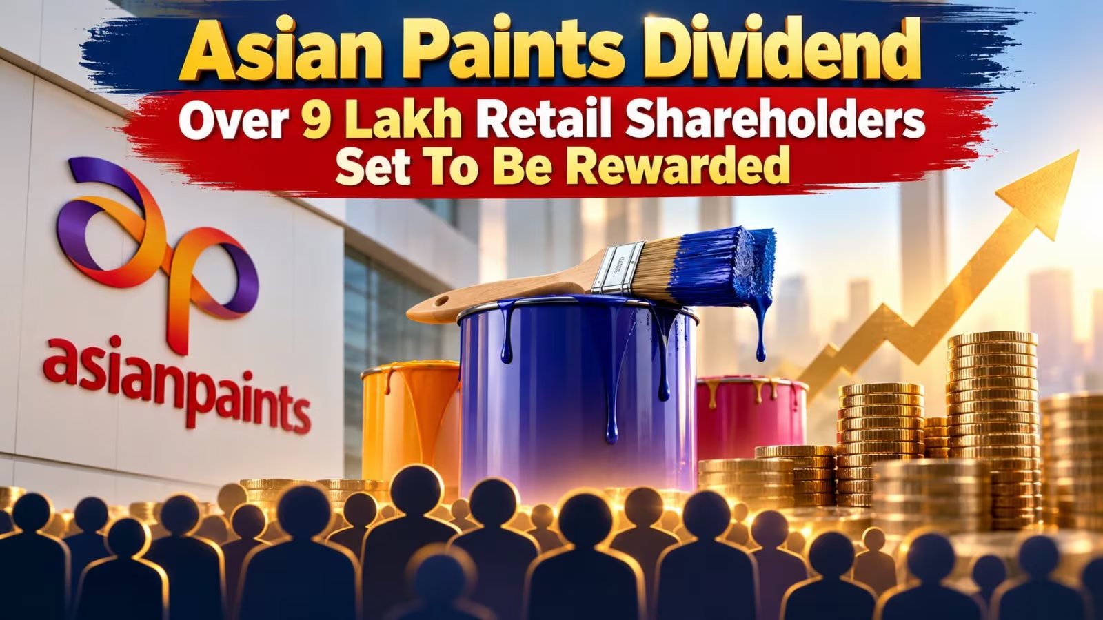 Asian Paints Sets ₹5.15 Interim Dividend, Shares Gain 1.9%