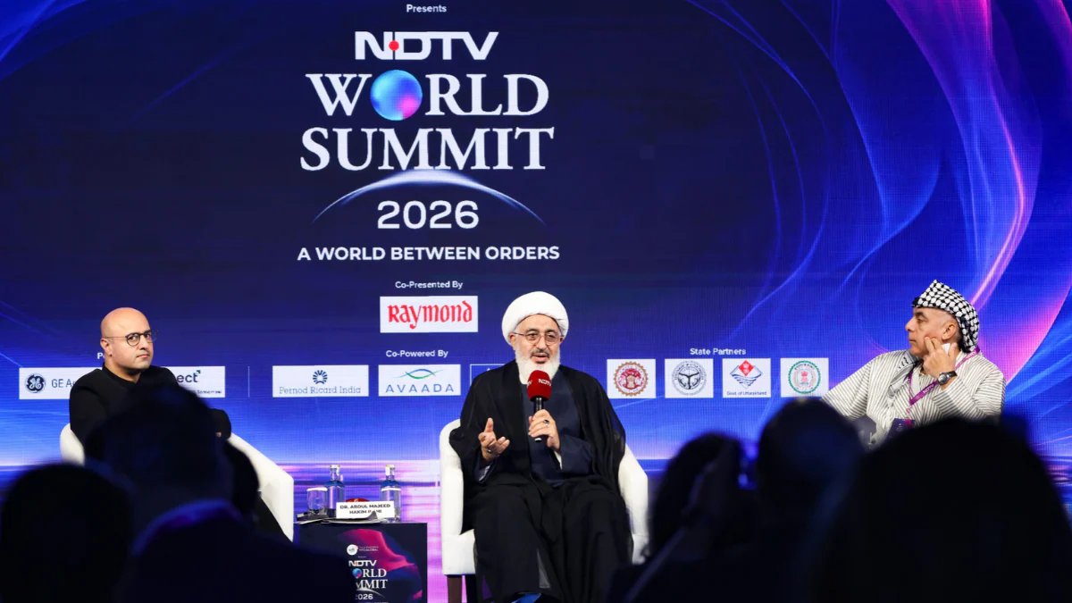 Dr Elahi Urges India to Lead Middle East Peace Talks at NDTV Summit