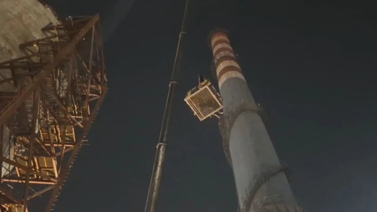 Asansol Power Plant Chimney Collapse Kills Four Workers on Saturday