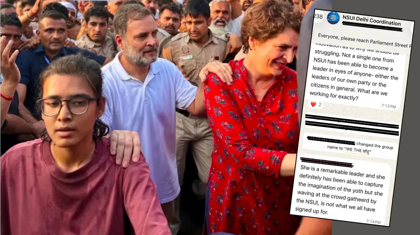 NSUI Renames WhatsApp Group 'WE THE Chhotu' Over Neha Bora's Spotlight at Rahul Gandhi Events