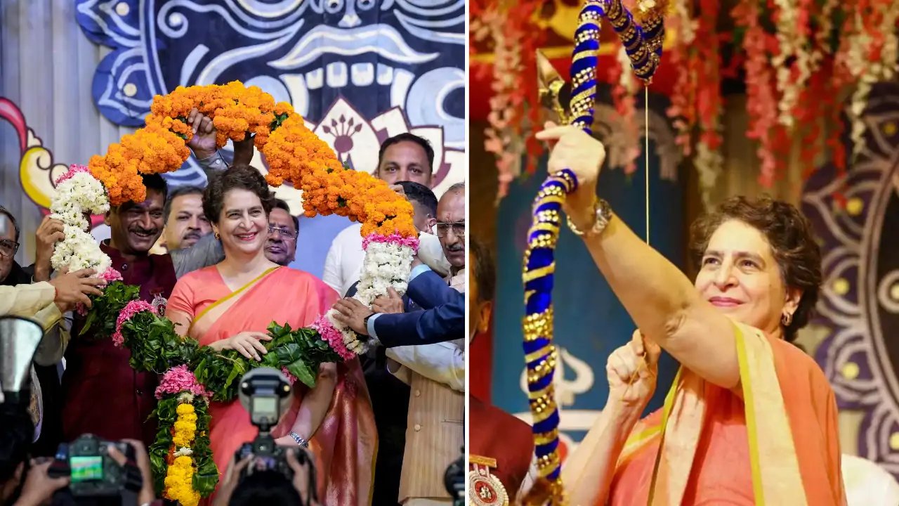 Priyanka Gandhi Labels Unemployment, Inflation 'Ravana' Amidst Delhi Dussehra Celebrations