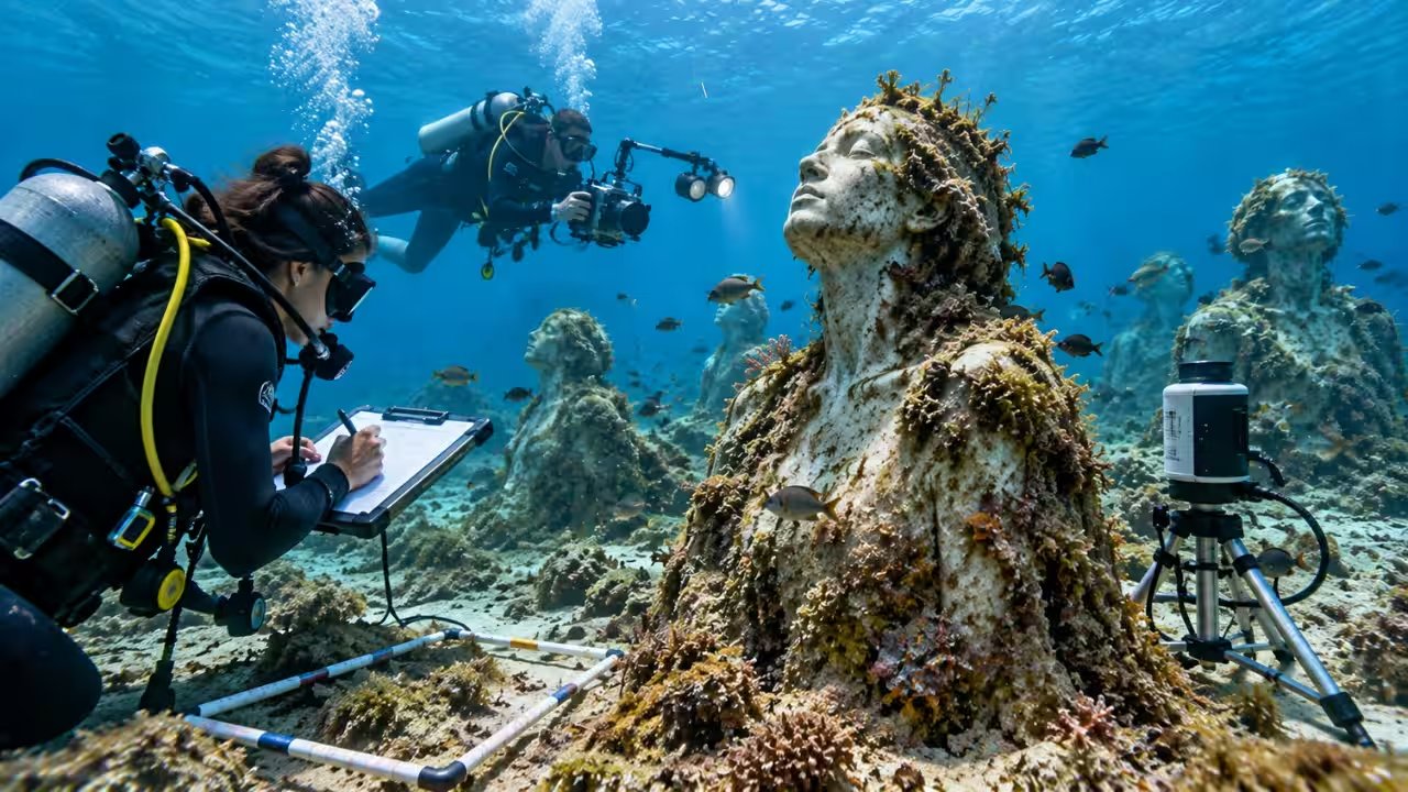 Talamone Marble Sculptures Attract 15 New Species in 18 Months