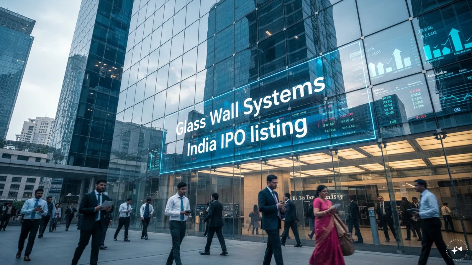 Glass Wall Systems India IPO trades 23% above offer, ₹223 per share