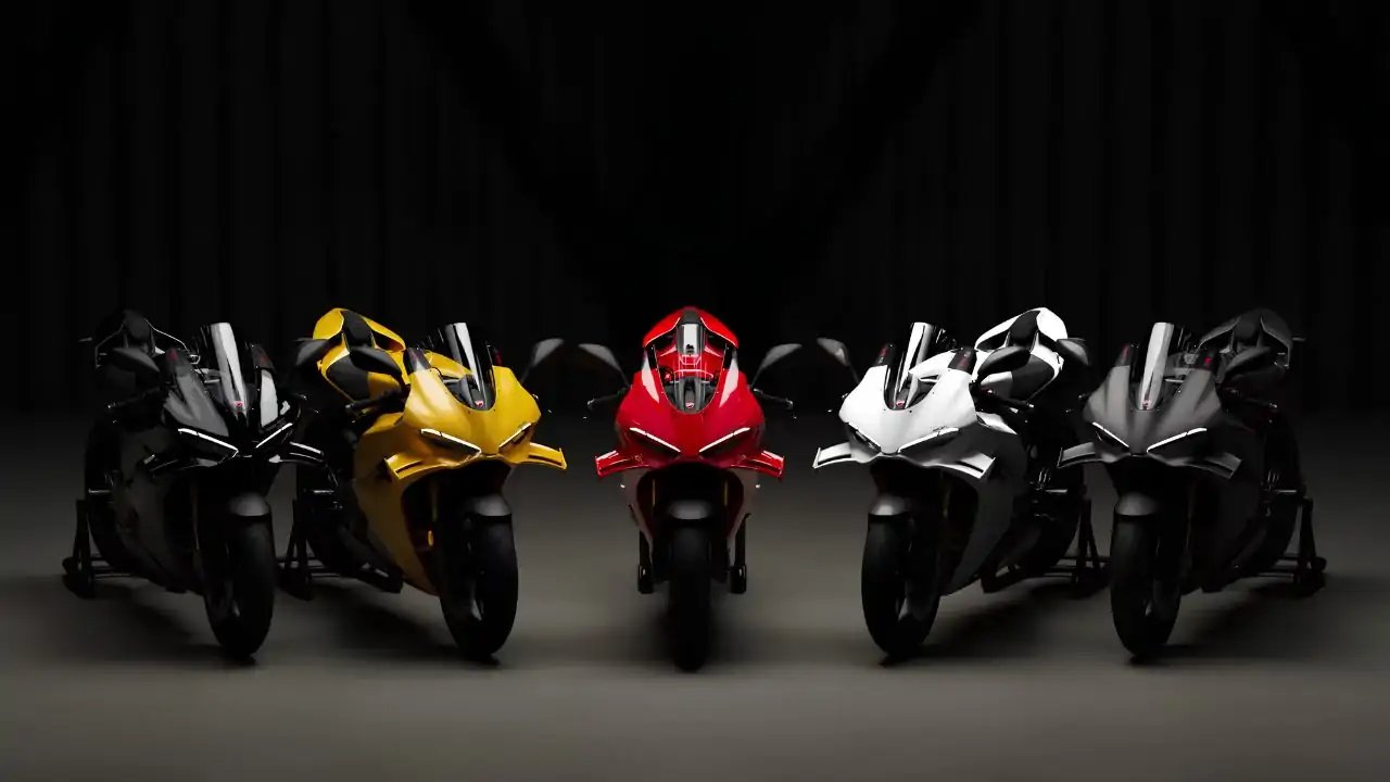 2027 Ducati Panigale V4 Unveiled with 218hp and Lamborghini Colours