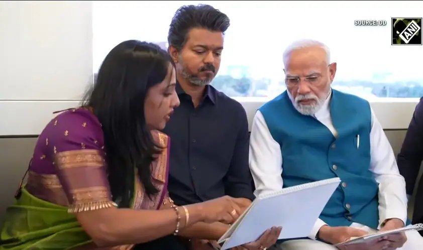 Tamil Nadu CM Stalin Shares Metro Ride With Modi At Chennai Inauguration