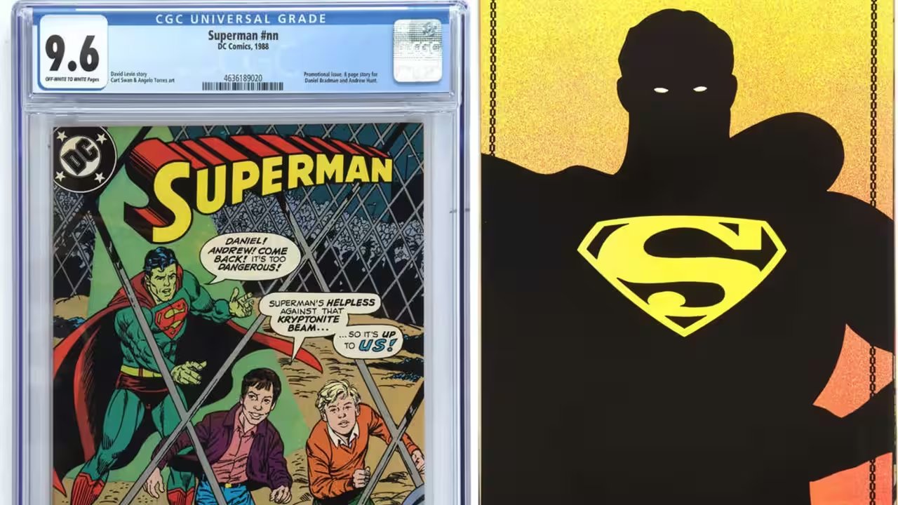 Ewbank’s Auctions Sells 47 Rare Superman Comics for £63,440 After £20 Boot Sale Find