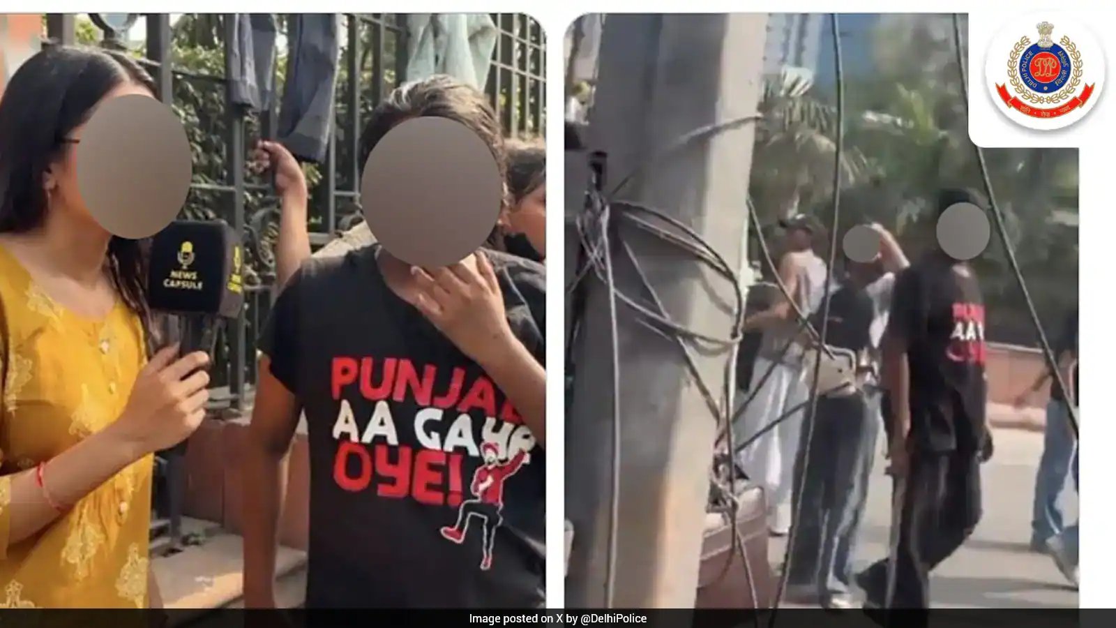 Delhi Police Arrest Four Hindu Raksha Dal Members for Assaulting Protesters on DDU Marg