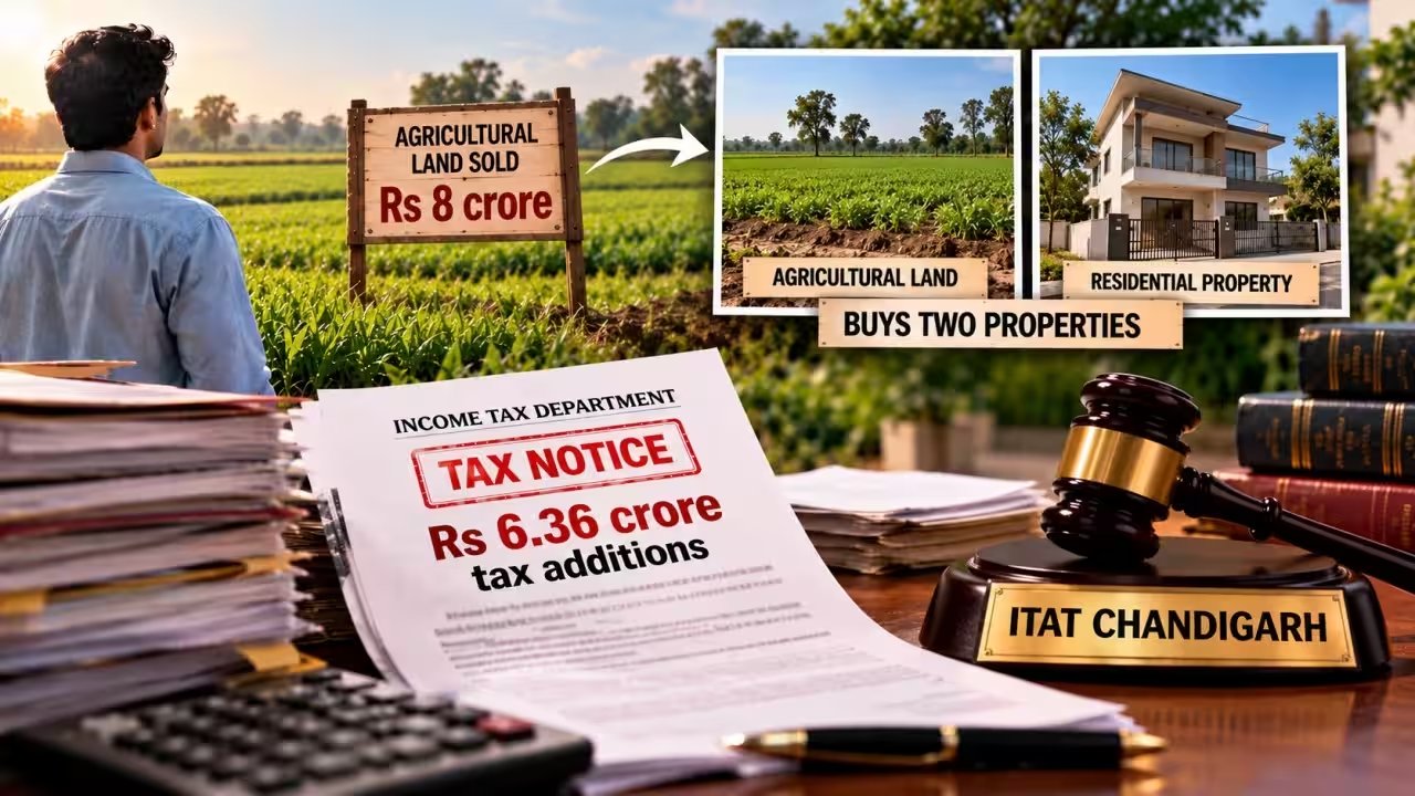Panchkula Land Seller Wins Rs 6.36 Cr Tax Dispute, Secures LTCG Exemption