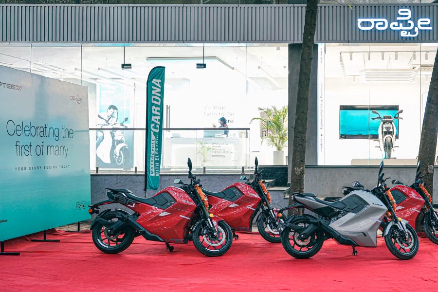 Raptee.HV Electric Motorcycle Begins Bengaluru Deliveries, Targets 100+ Units by Nov